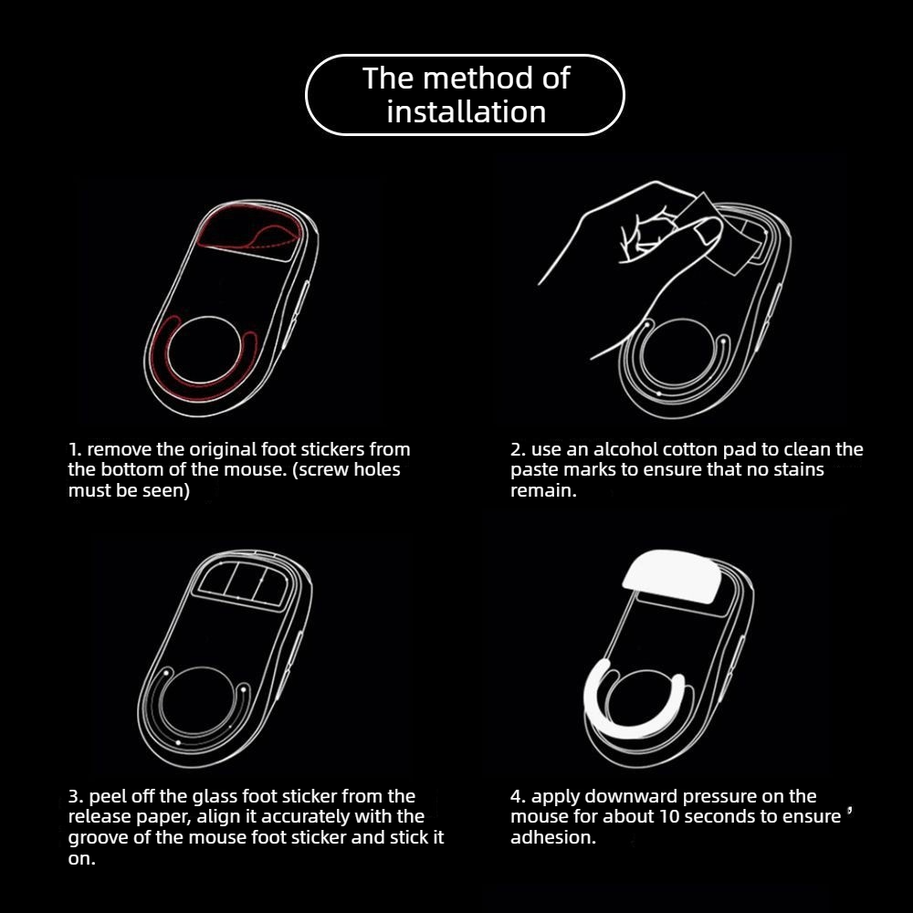Tempered Glass Mouse Skates fo - đánh giá và giá Logitech Mouse G Pro X Superlight