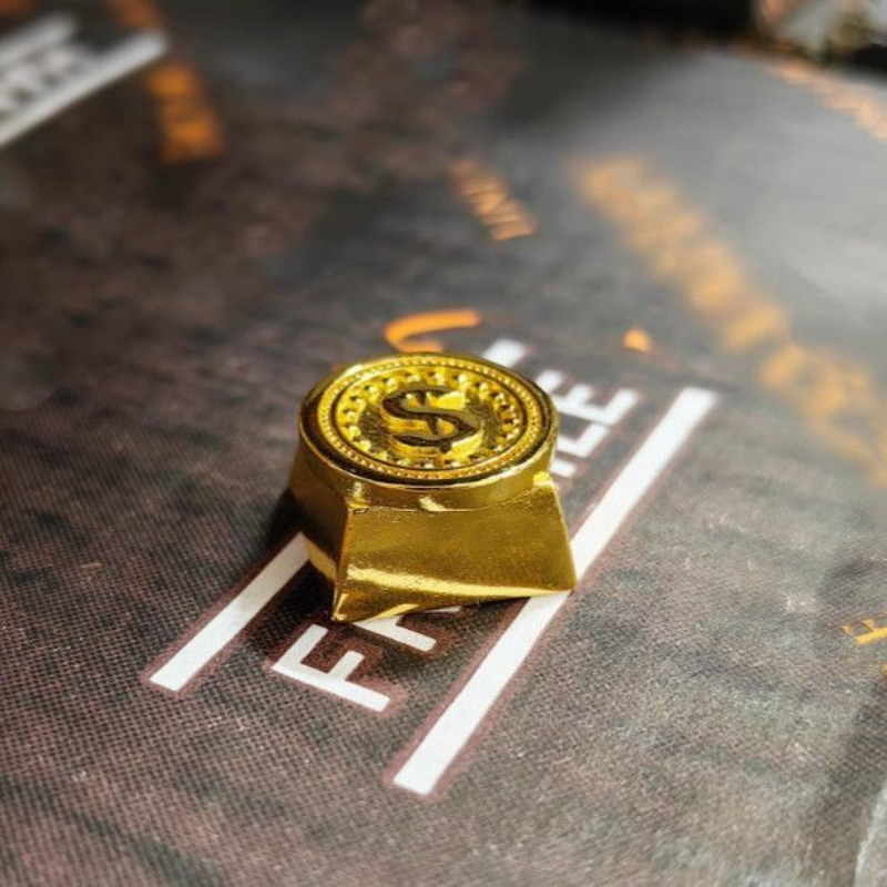 New USD Gold Coin Theme Anime  - đánh giá và giá Gaming Accessories Aesthetic
