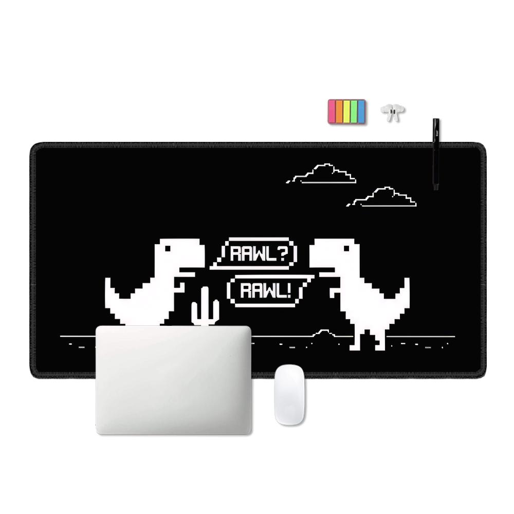 Dinosaur Pattern XXL Mouse Pad - đánh giá và giá Gaming Accessories Shop