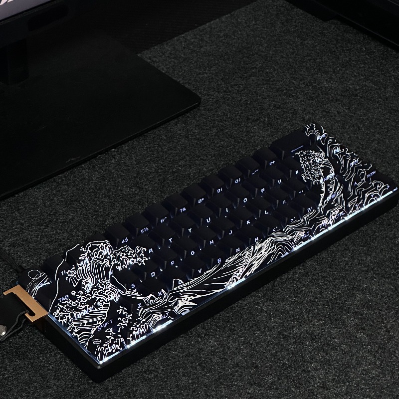 Ukiyo‑e themed anime keycaps m - đánh giá và giá Gaming Accessories Aesthetic
