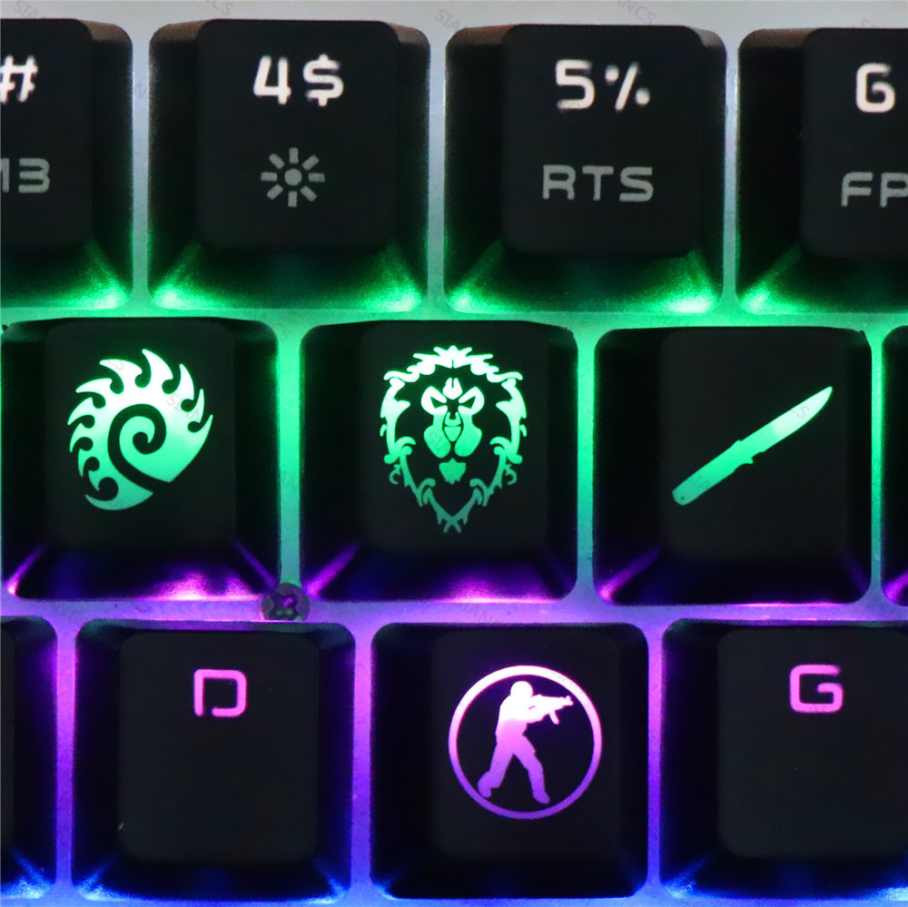 CS GO Gaming Keycaps Custom AB - đánh giá và giá Gaming Accessories Aesthetic